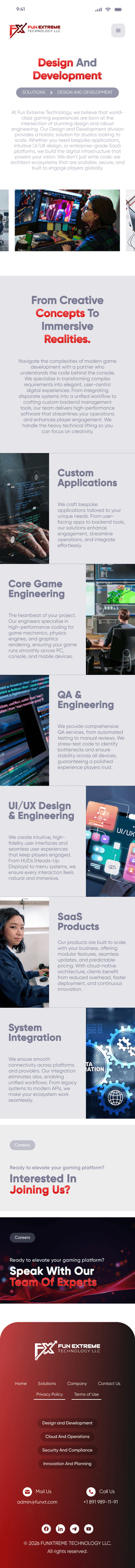 Mobile - Design and Development